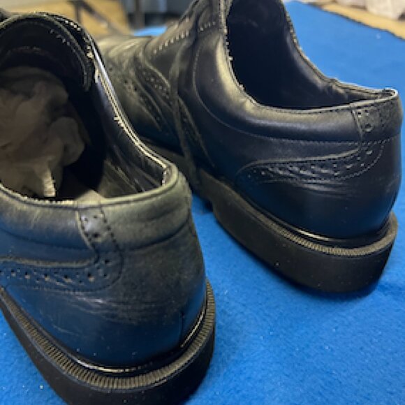 Capital Black WingTip Dress Shoes - Picture 2 of 7